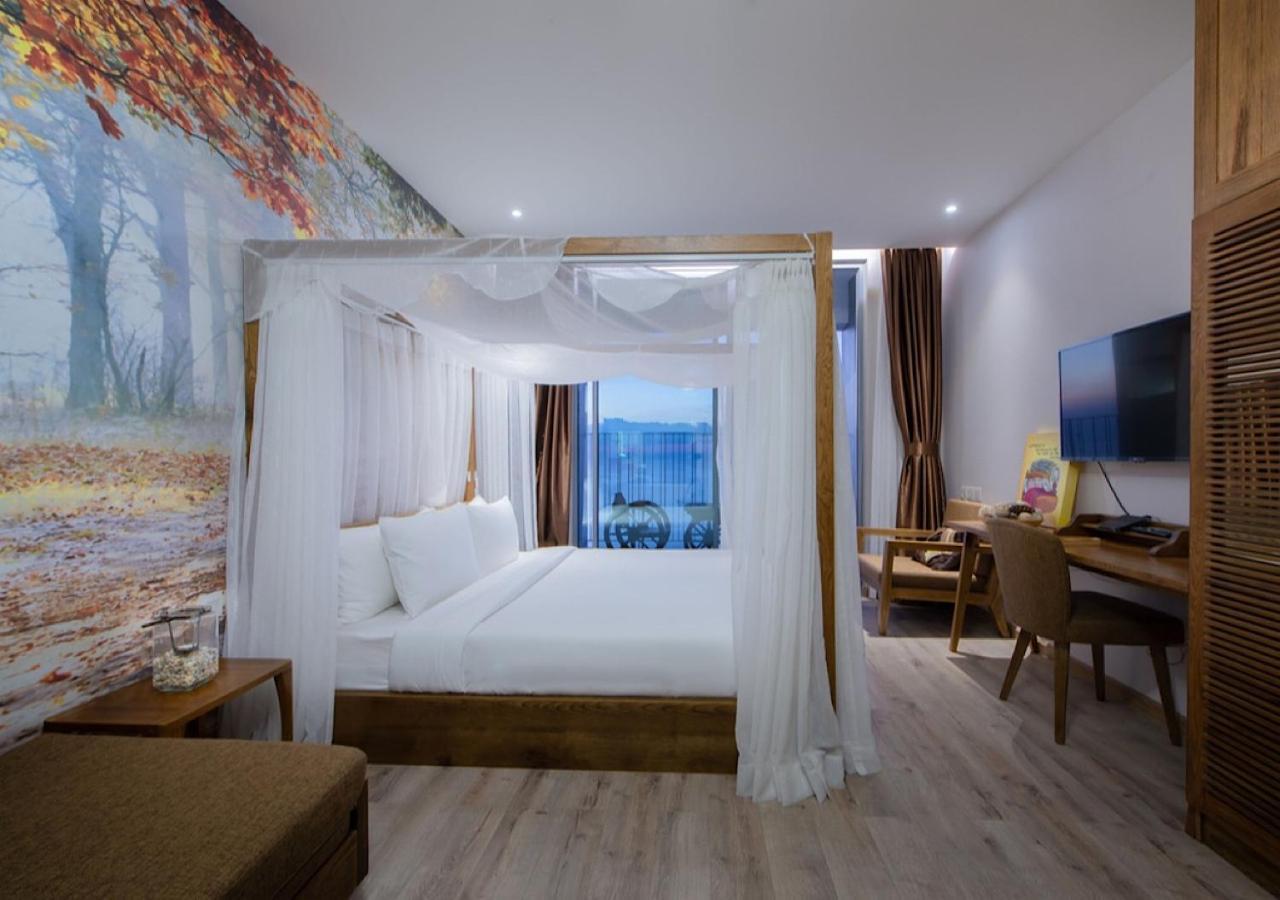 Panorama Autumn Leaves Nha Trang Beach Exterior foto
